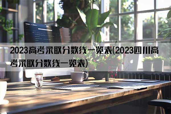 2023高考录取分数线一览表(2023四川高考录取分数线一览表)